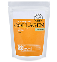 FLK-10/3 Коллаген гидролизованый (куриный) со вкусом апельсина с витамином С 150 гр