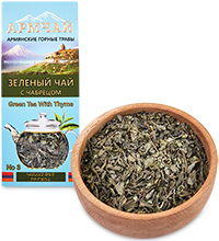 ARM-01/03 Чай заварной «Зеленый с чабрецом» 40гр (АРМЧАЙ)