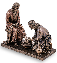 WS-1302 Статуэтка «Иисус с учеником»